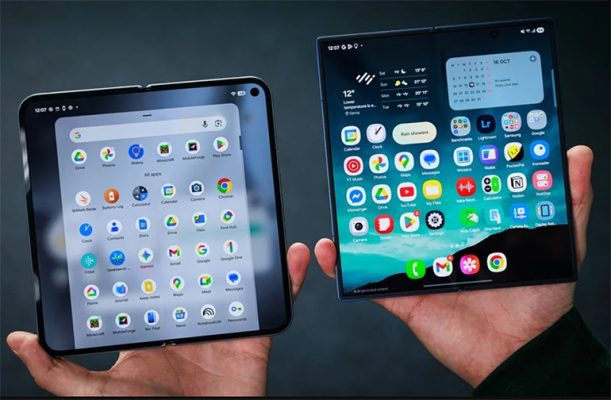 smartphone man hinh gap