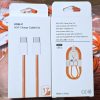 Cáp sạc USB-C 60W bện dù cho iPhone 15 16 17 Pro Max